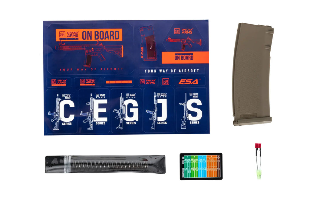 Specna Arms SA-FH06 FLEX™ Gen. 2 HAL ETU Half-Tan airsoft Carbine