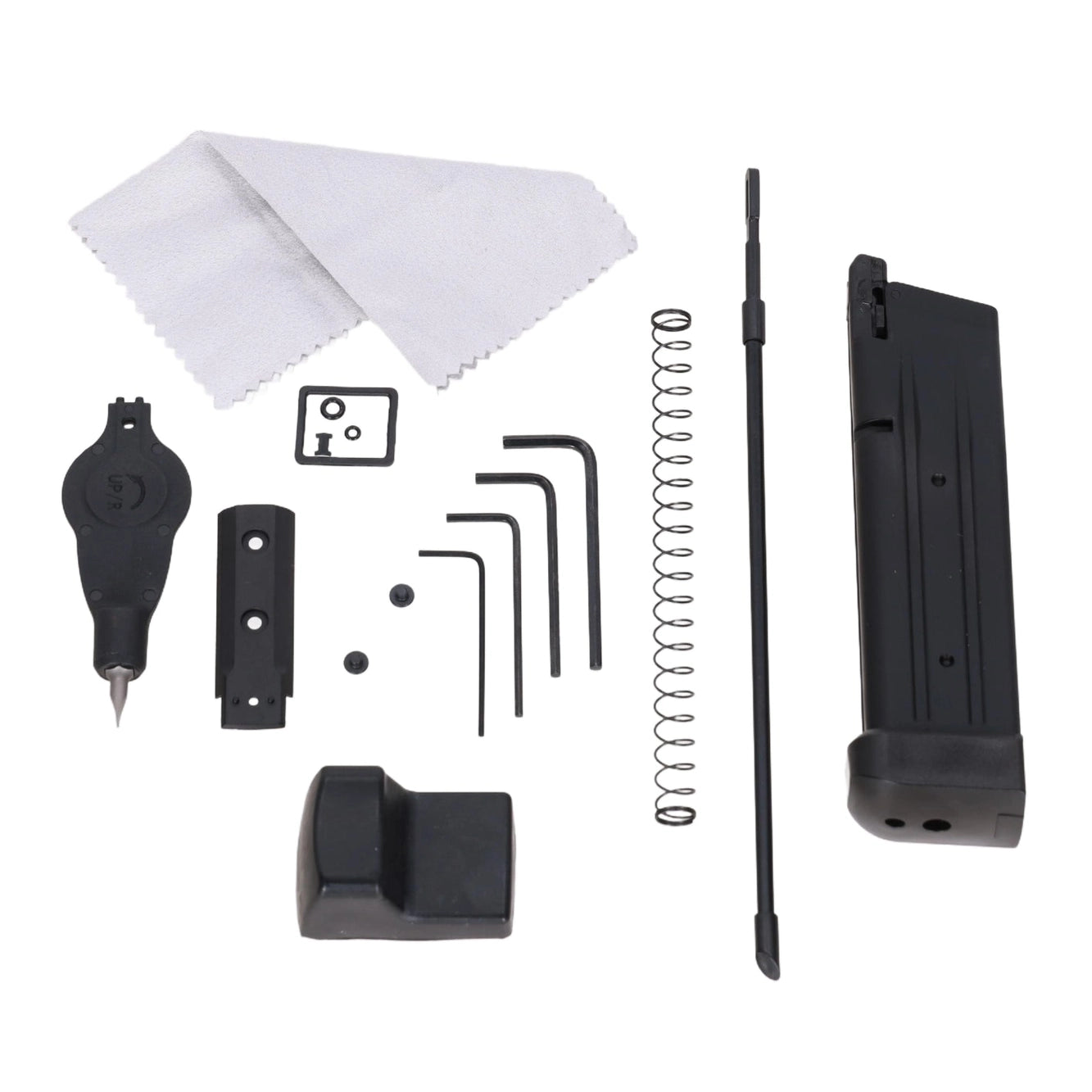 ACR-02-048158] Arcturus Hi-Capa Vanguard 4.3" GBB Pistol (Optics Ready/Collimator ARS-1/Compensator) - Black