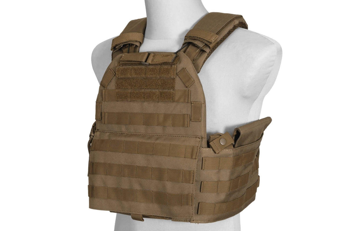 Quick Release Tactical Plate Carrier - tan