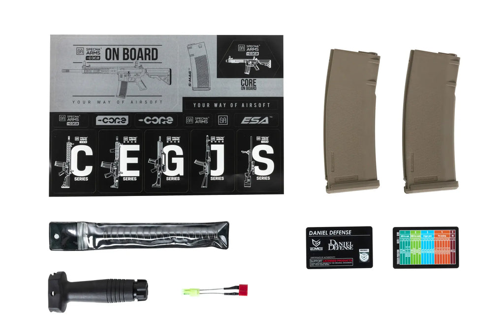[SPE-01-047112] Specna Arms Daniel Defense® MK18 SA-C19 CORE™ Gen.2 HAL ETU™ Chaos Bronze airsoft Carbine