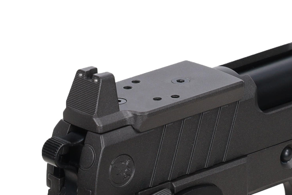 Nighthawk Custom TRS Comp GBB Pistol (Optics Ready/Suppressor Ready) – Black