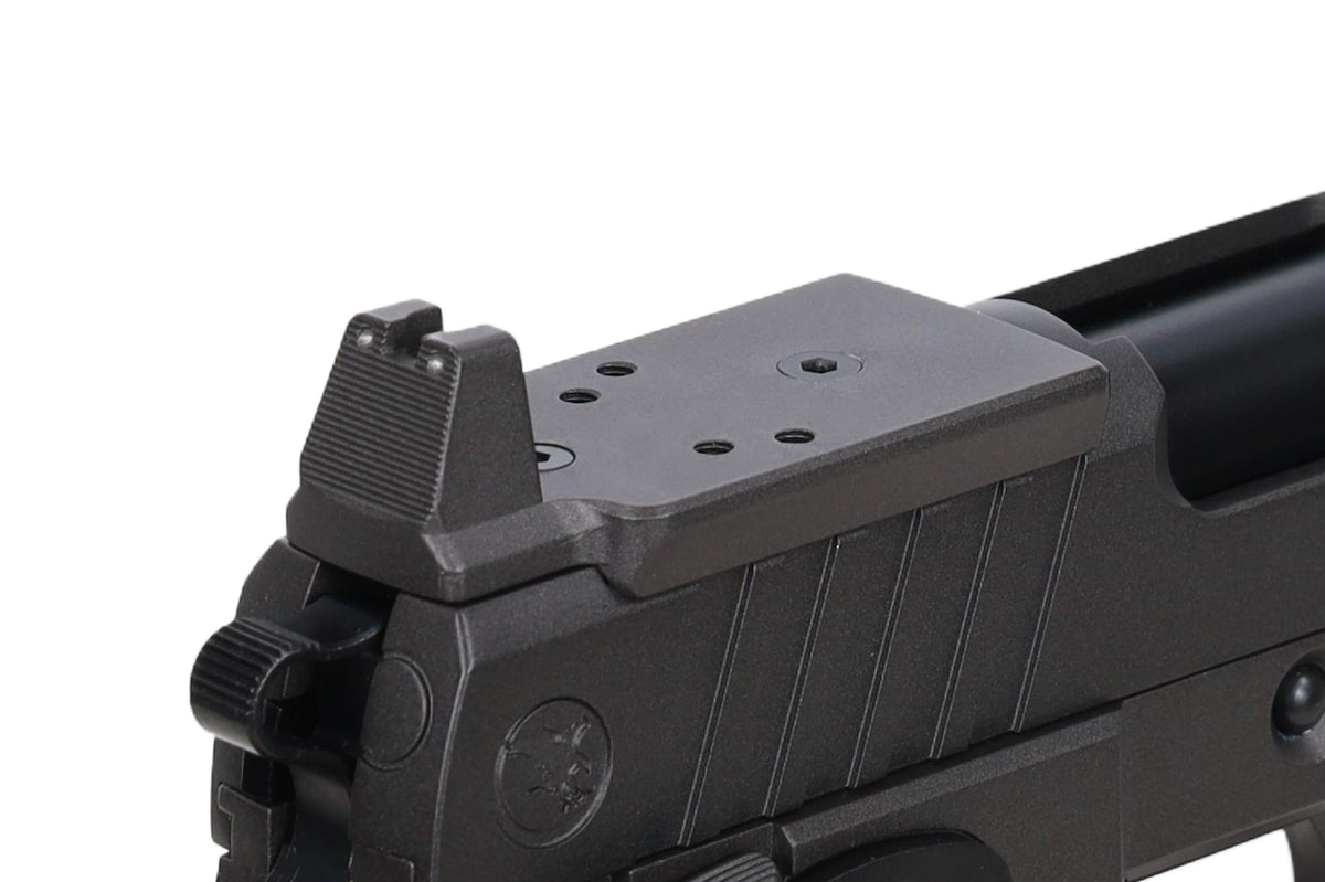 Nighthawk Custom TRS Comp GBB Pistol (Optics Ready/Suppressor Ready) – Black