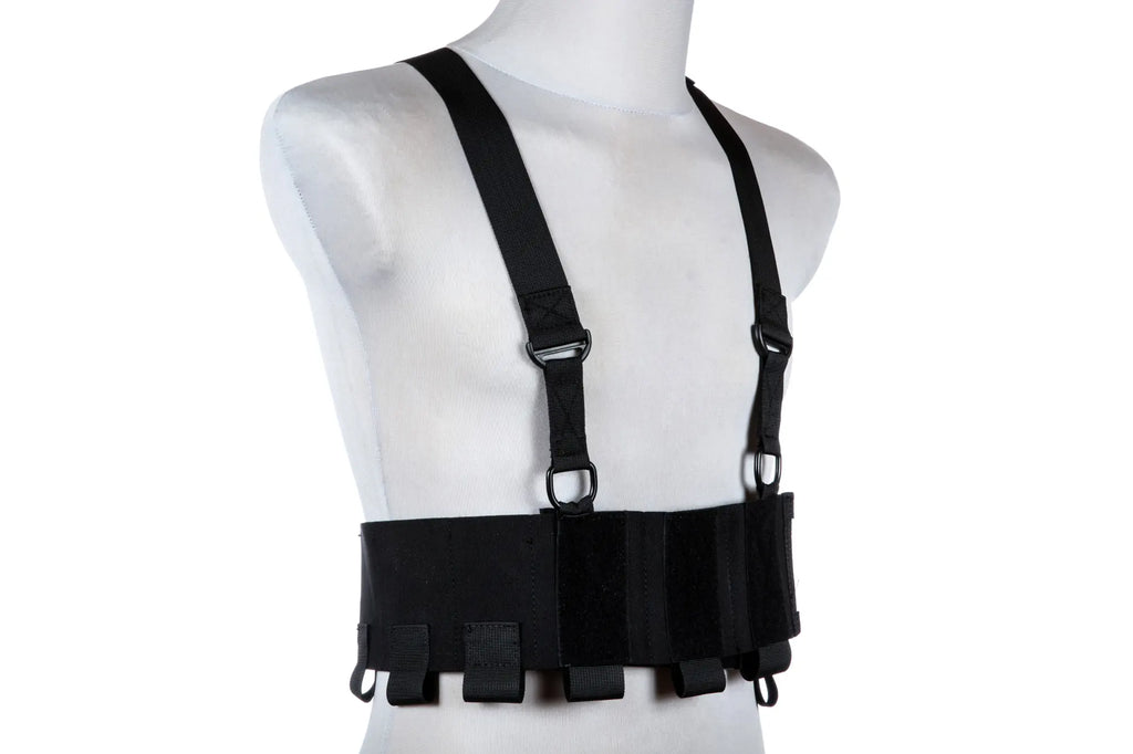 Low-Vis Chest Rig - Black