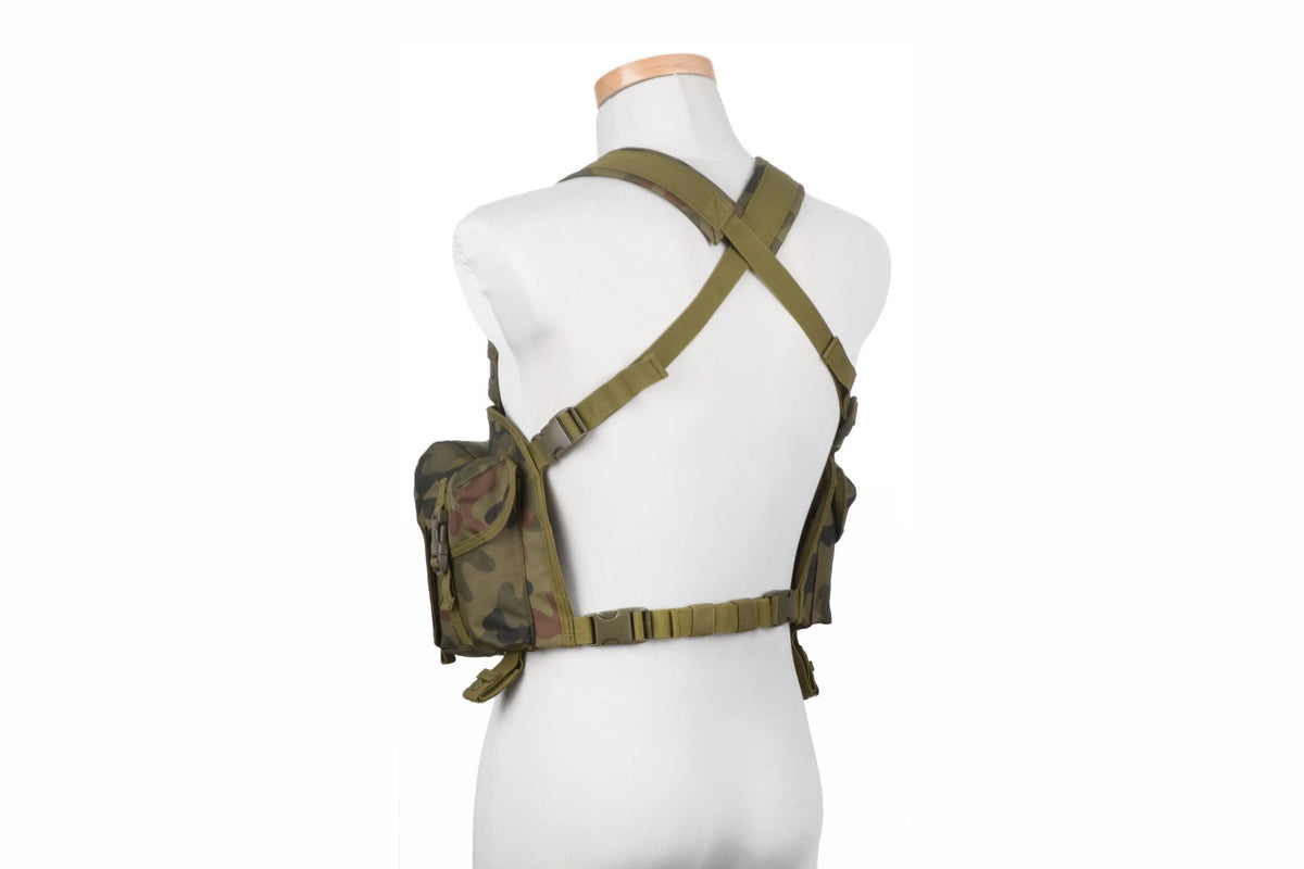 Commando Chest-style tactical vest – Model 93, Forest Pantera