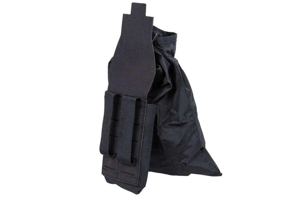 Wosport dump bag with BP-145 transport pouch Black