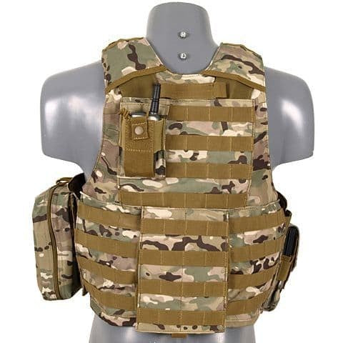 8 Fields Tactical Combat Vest Fully Loaded CP ATP
