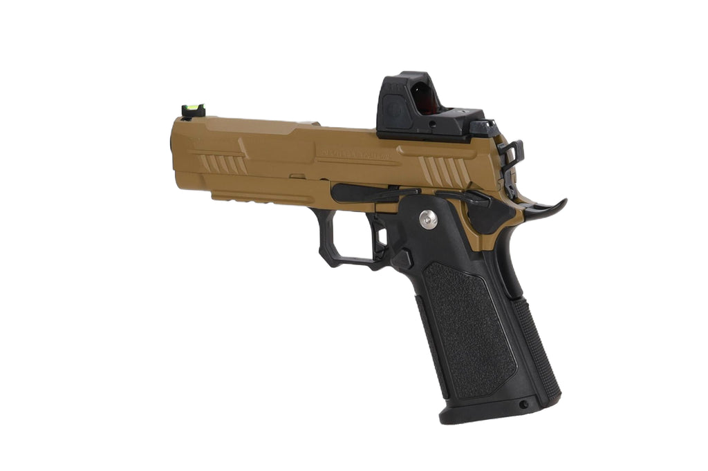 Arcturus Hi-Capa Vanguard 4.3" GBB Pistol (Optics Ready/Kolimator ARS-1) - Half-Tan