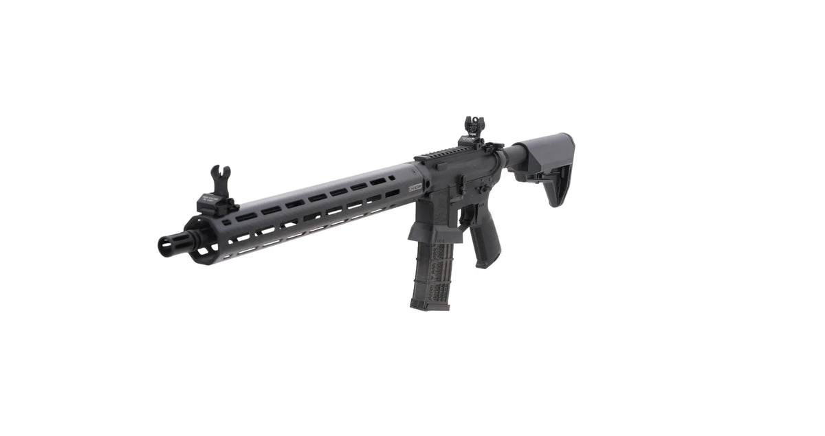 King Arms x Lancer Systems airsoft Carbine L15 LCH7 15" Real Carbon Black