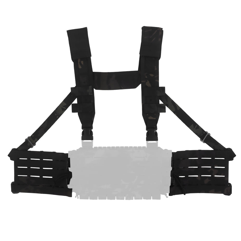 Wosport ARC Multicam Black Chest Rig Set