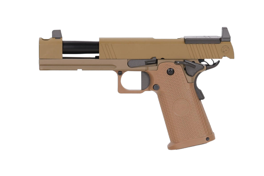 Nighthawk Custom Sand Hawk GBB Pistol (Optics Ready/Suppressor Ready) – Tan