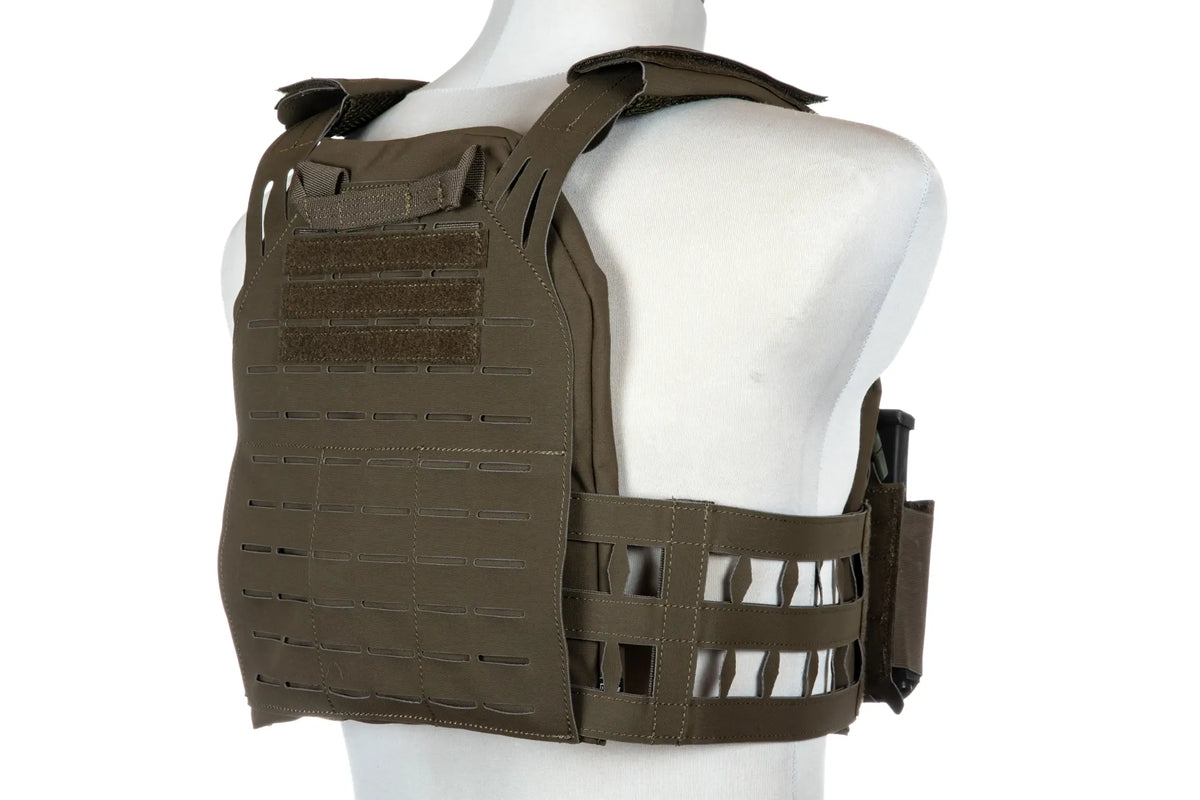 Laser-Cut plate carrier Stegadon - Olive