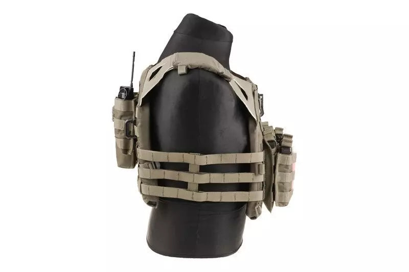 Jump tactical vest - olive green