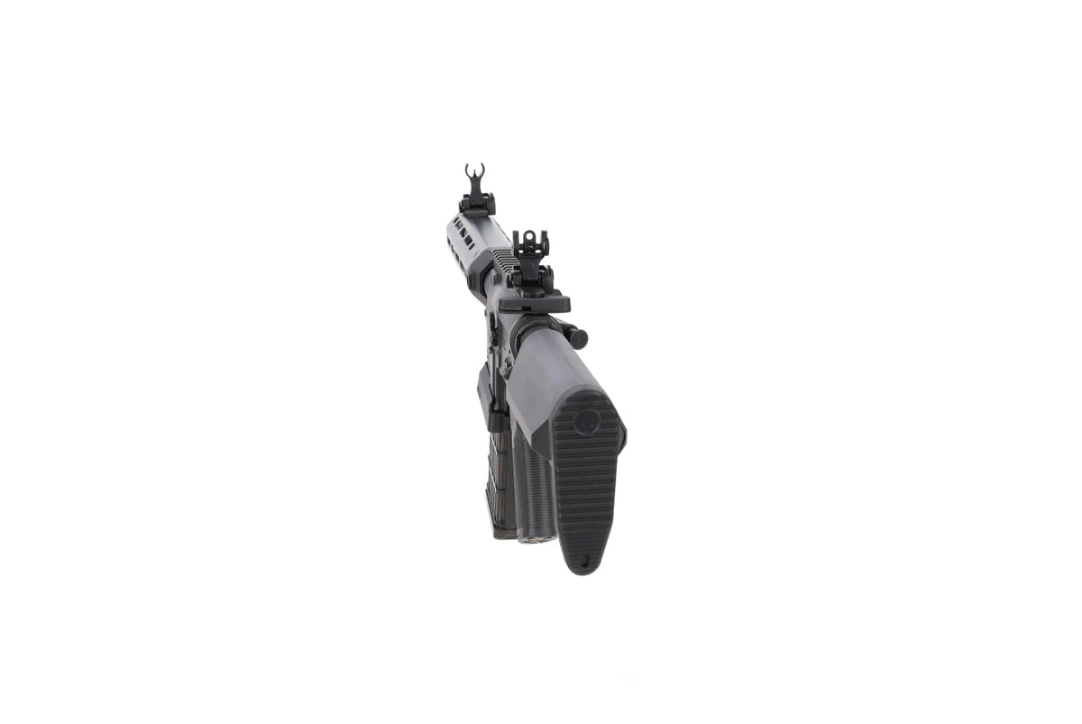 King Arms x Lancer Systems airsoft Carbine L15 LCH7 8" Real Carbon Black