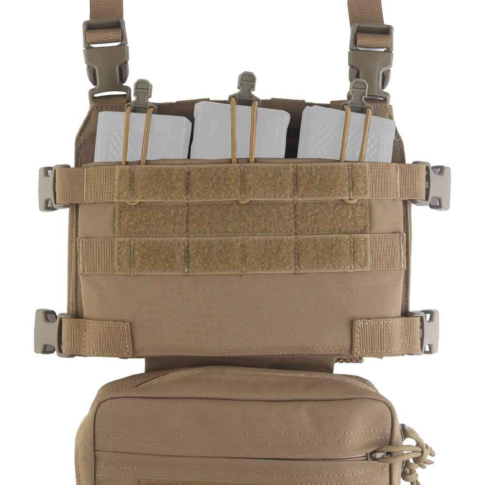 Chest Rig Vest Wosport VE-107 Coyote Brown