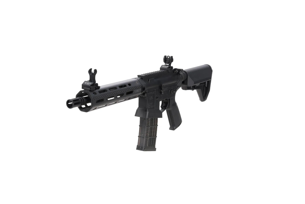 King Arms x Lancer Systems airsoft Carbine L15 LCH7 8" Real Carbon Black