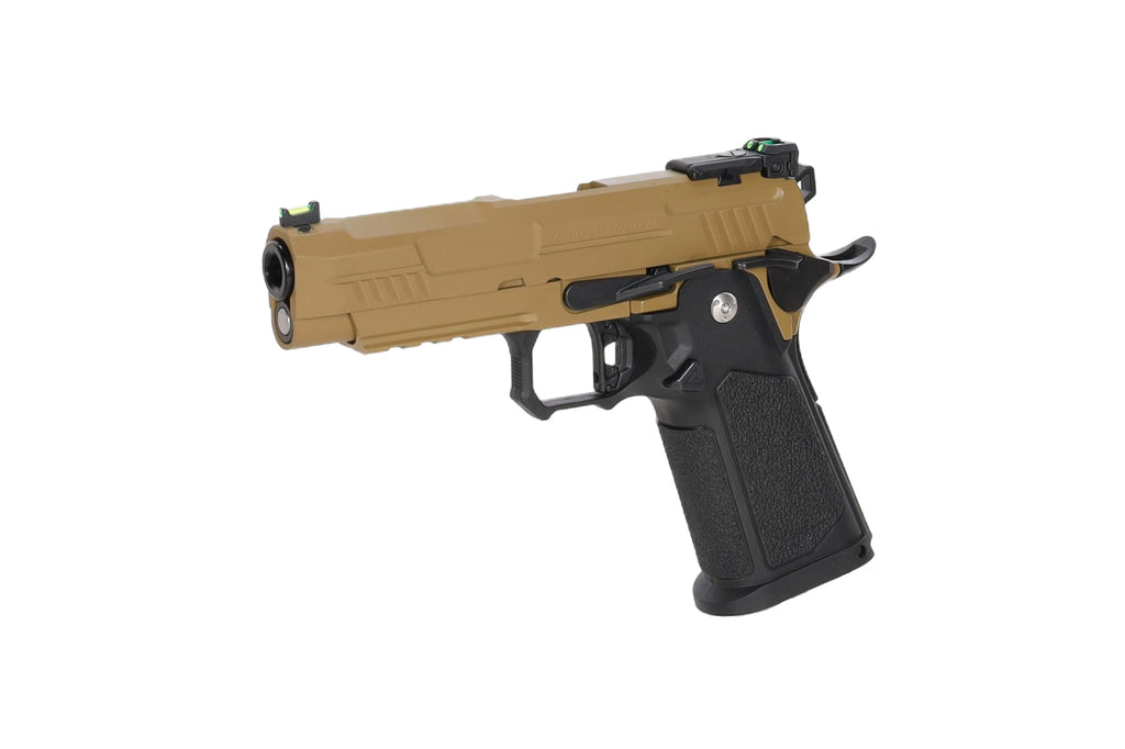 Arcturus Hi-Capa Vanguard 4.3" Gun GBB - Half-Tan