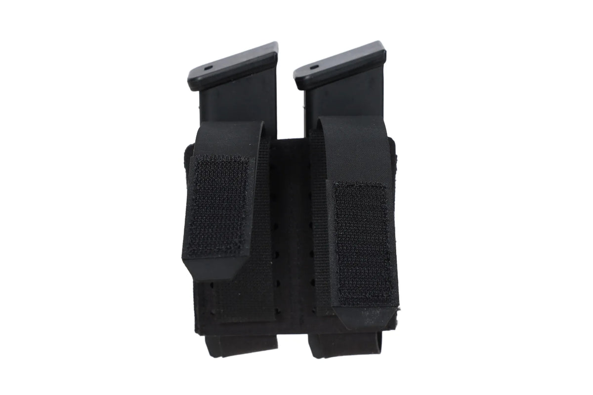 Wosport double pistol magazine pouch MG-126 Black