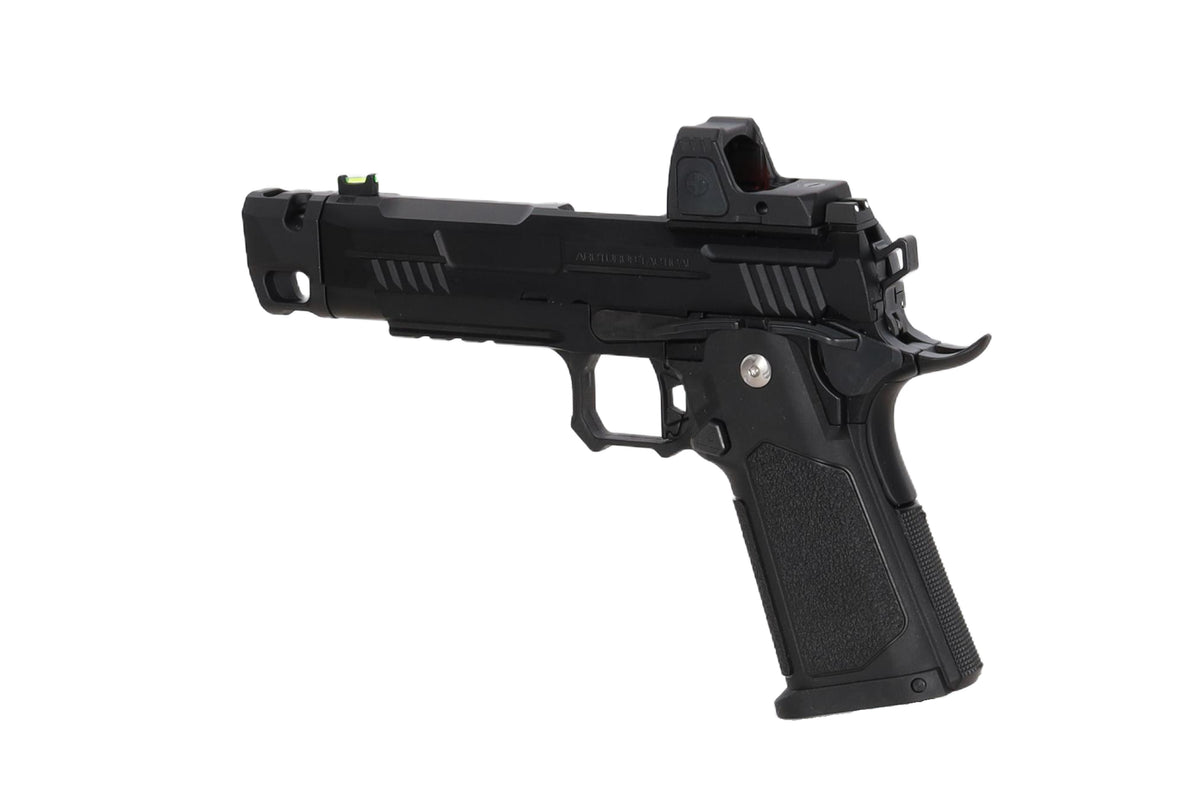 [ACR-02-048158] Arcturus Hi-Capa Vanguard 4.3" GBB Pistol (Optics Ready/Collimator ARS-1/Compensator) - Black
