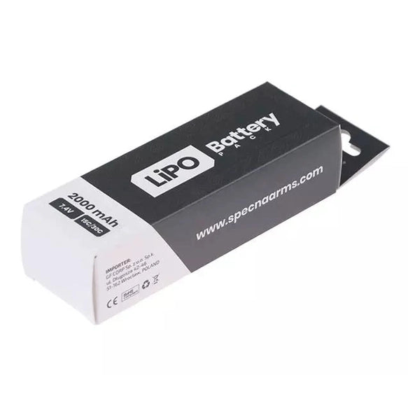 [SPE-06-022021] LiPo 7,4V 2000mAh 1530C Battery