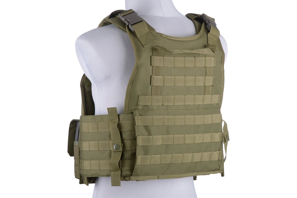 Plate Carrier Tactical Vest - Olive Drab