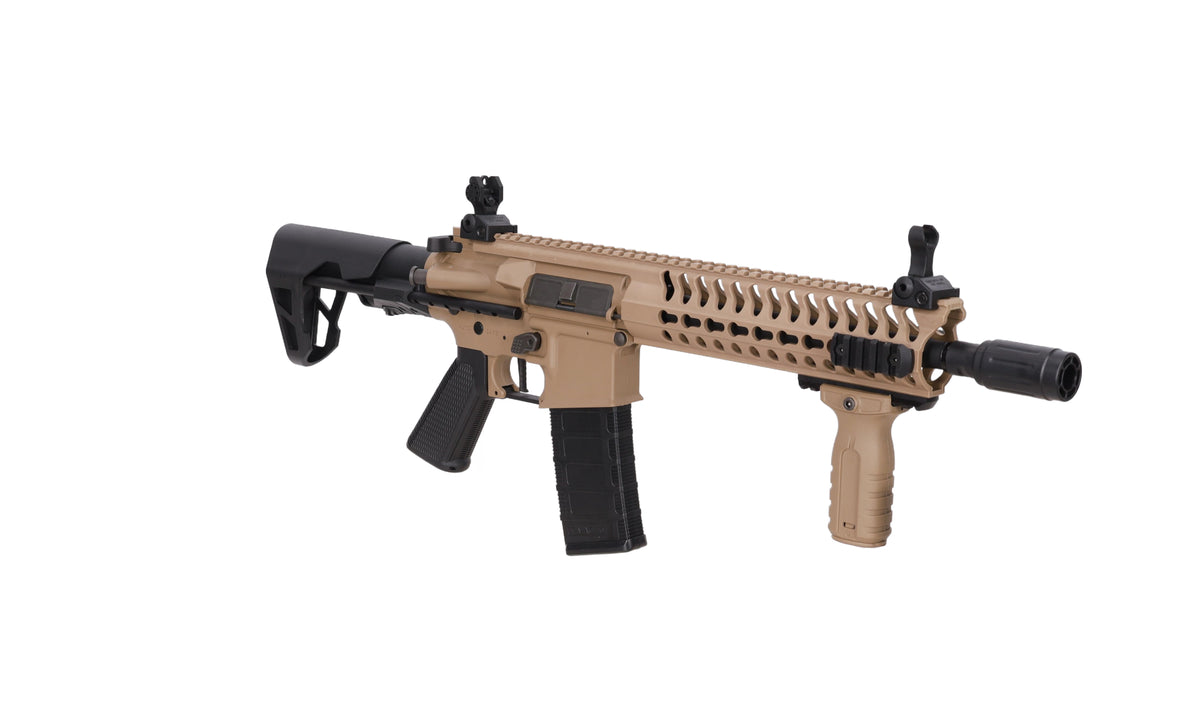 King Arms M4 Striker Keymod CQB Ultra Grade II Flat Dark Earth airsoft Carbine