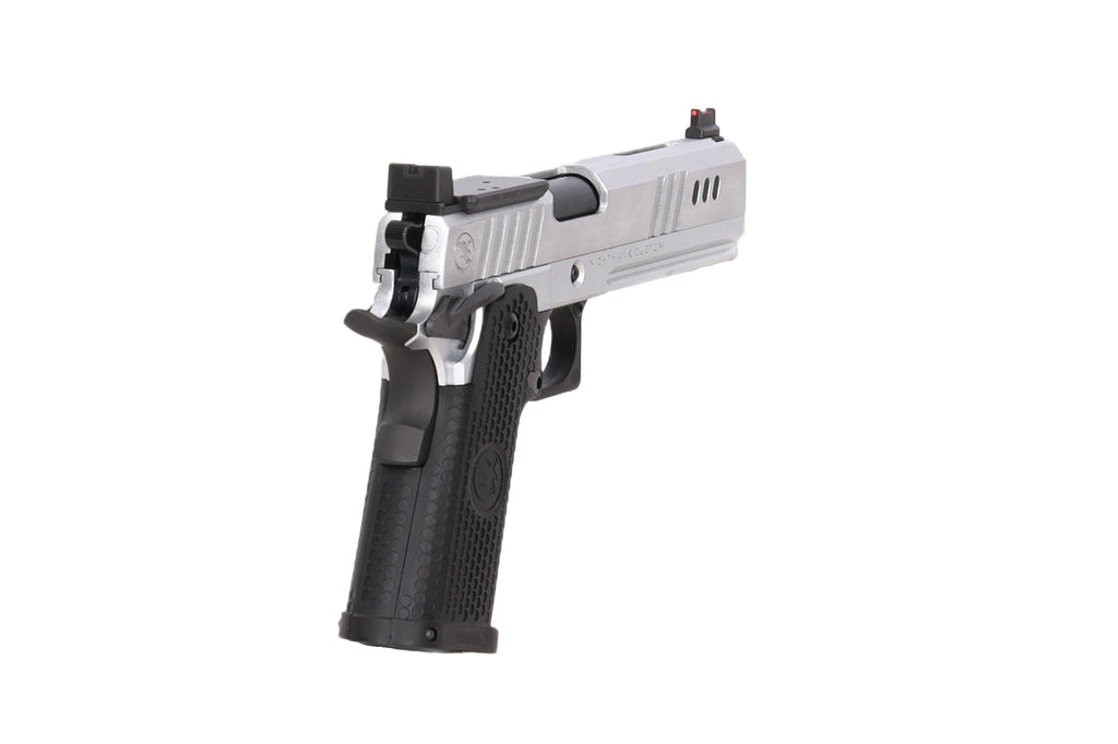 Nighthawk Custom BDS9 GBB Pistol (Optics Ready) – Silver