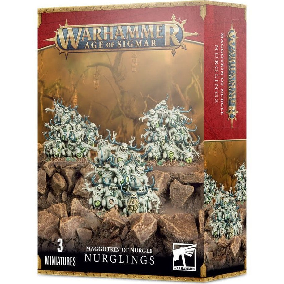 MAGGOTKIN OF NURGLE: NURGLINGS