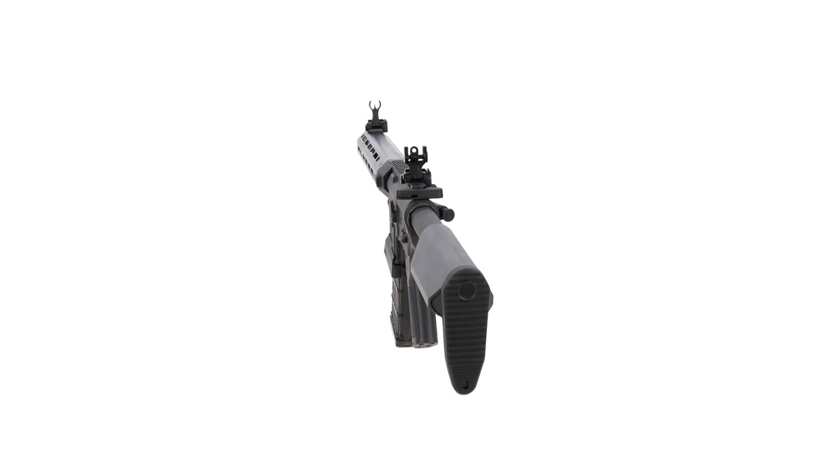 King Arms x Lancer Systems airsoft Carbine L15 LCH7 12" Real Carbon Black