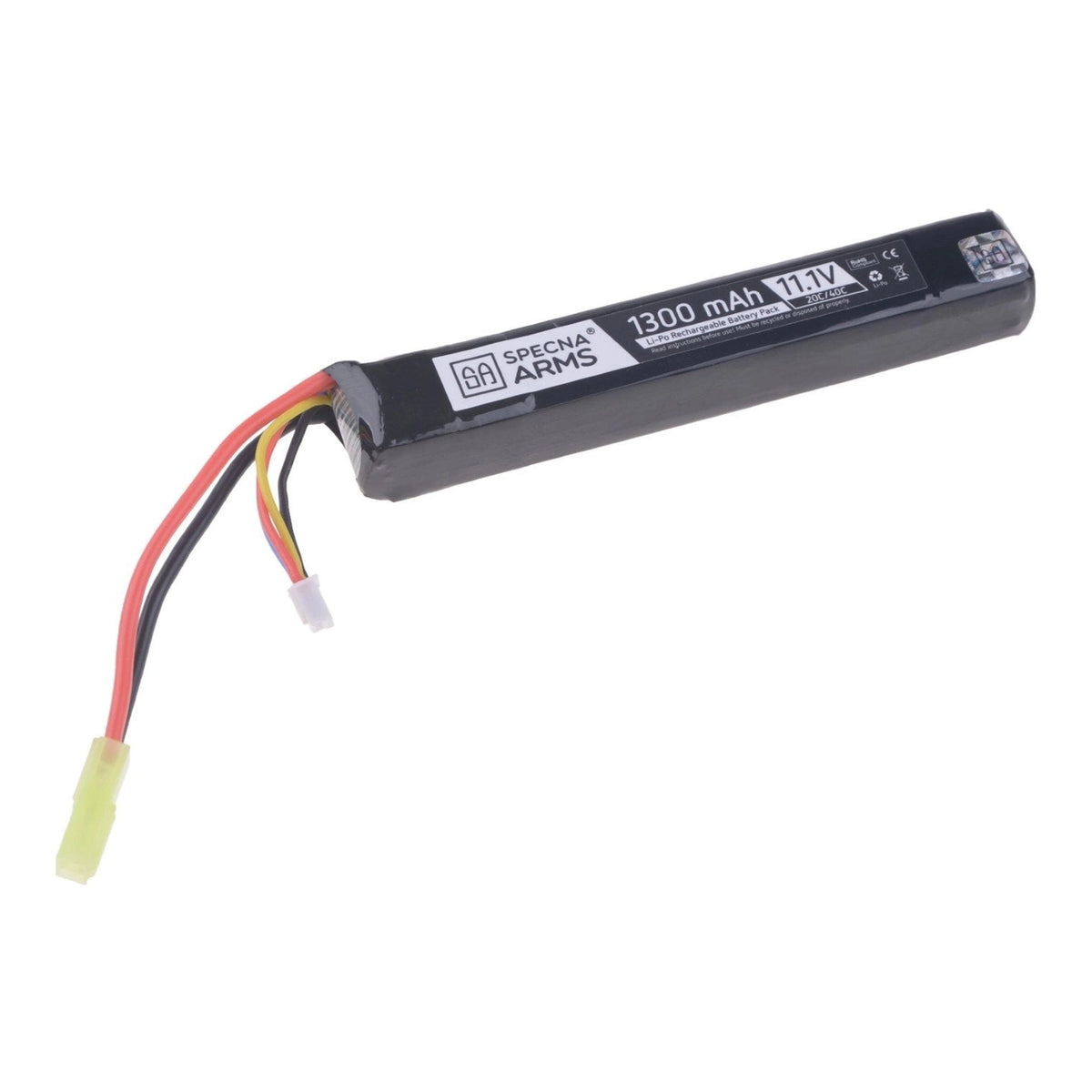 [SPE-06-022017] LiPo 11,1V 1300mAh 2040C Battery Mini Tamyia