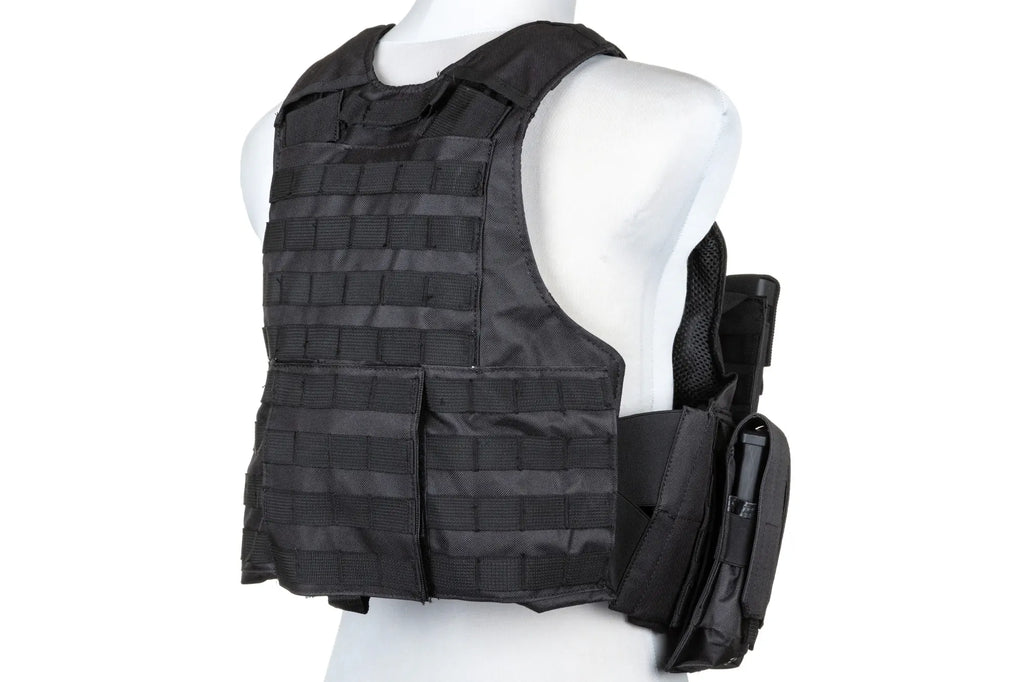 Cybergun Swiss Arms CIRAS Tactical Vest Black