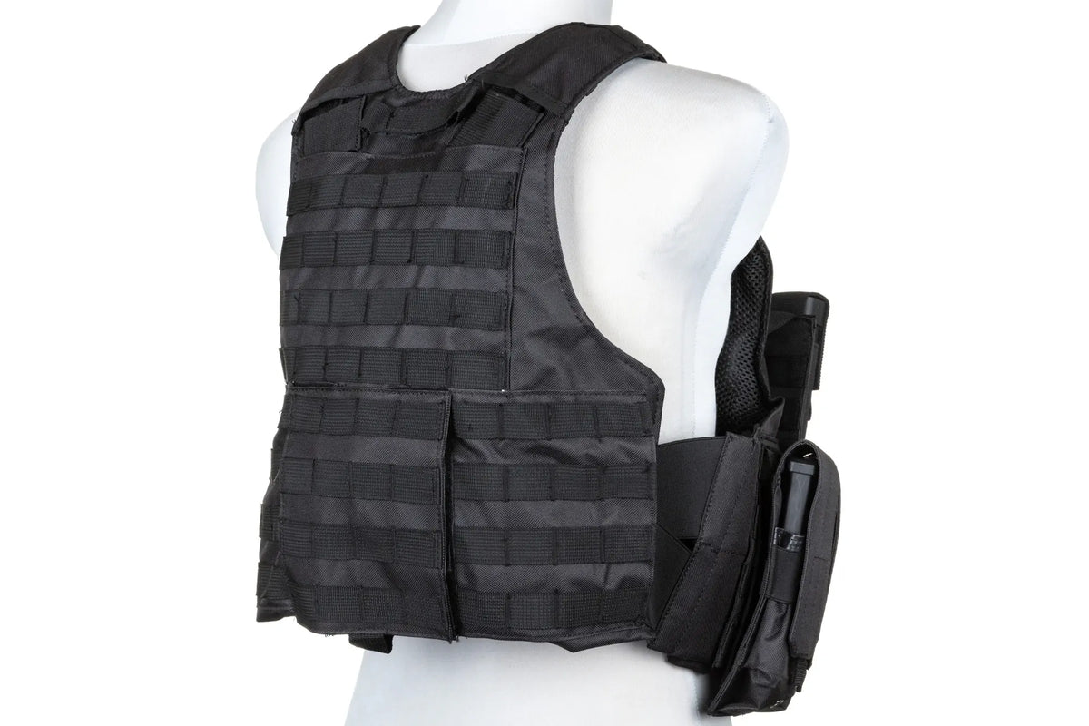 Cybergun Swiss Arms CIRAS Tactical Vest Black