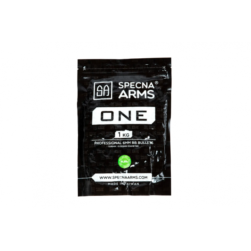 0.25g Specna Arms ONE™ BIO BBs - 1kg - White