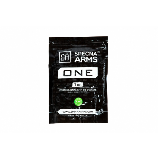 0.25g Specna Arms ONE™ BIO BBs - 1kg - White