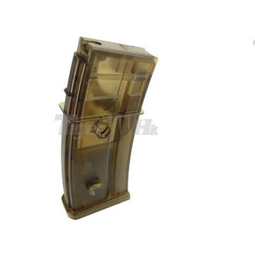 CYMA plastmasas Hi-Cap 450 patronas G36 sērijas AEG (melnas) [CYMA-T11]