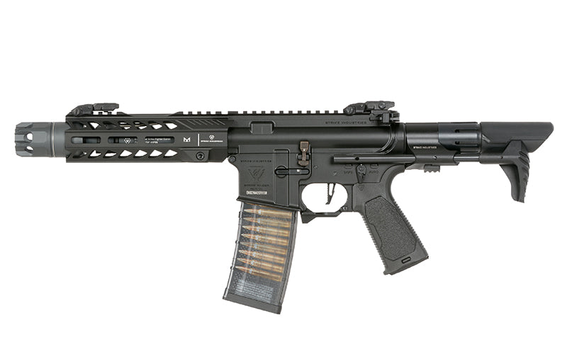 Strike Industries 7" Raider CQB CGS Lightning Series GBBR Replica - Black [EMG]