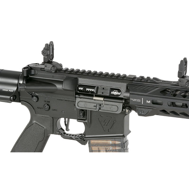Strike Industries 7" Raider CQB CGS Lightning Series GBBR Replica - Black [EMG]