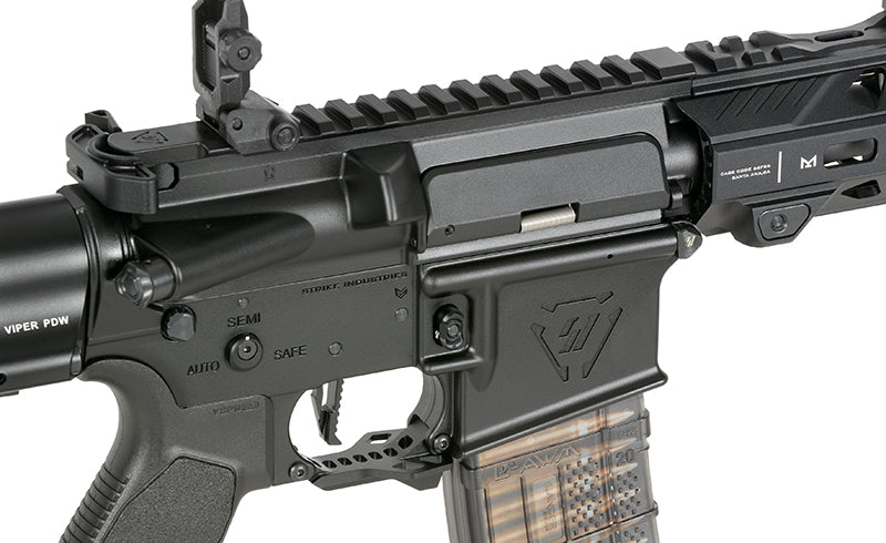 Strike Industries 7" Raider CQB CGS Lightning Series GBBR Replica - Black [EMG]