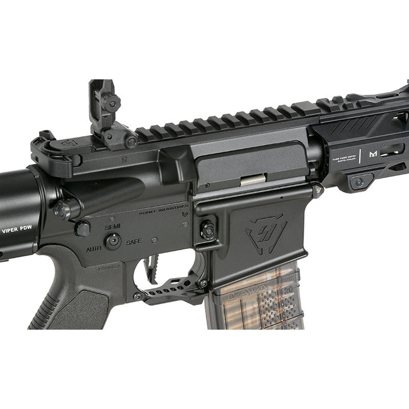 Strike Industries 7" Raider CQB CGS Lightning Series GBBR Replica - Black [EMG]
