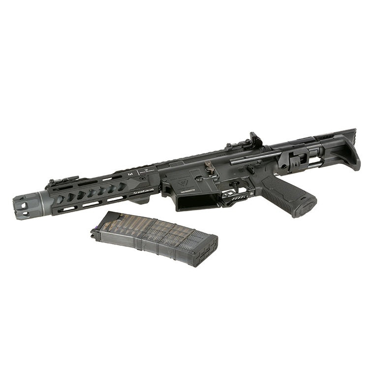 Strike Industries 7" Raider CQB CGS Lightning Series GBBR Replica - Black [EMG]