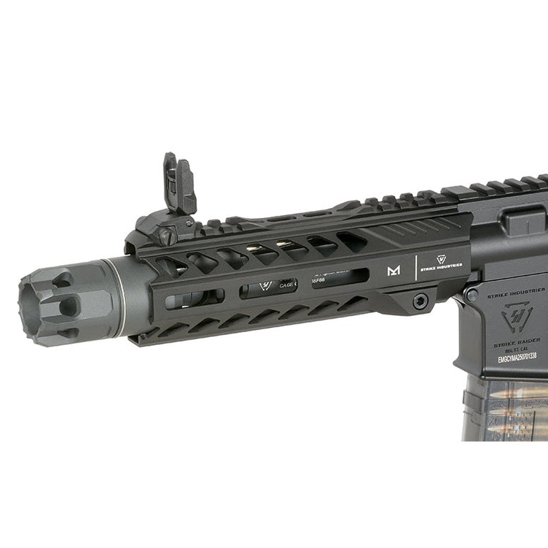 Strike Industries 7" Raider CQB CGS Lightning Series GBBR Replica - Black [EMG]