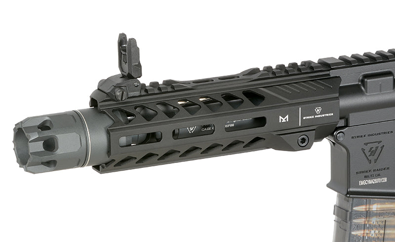 Strike Industries 7" Raider CQB CGS Lightning Series GBBR Replica - Black [EMG]