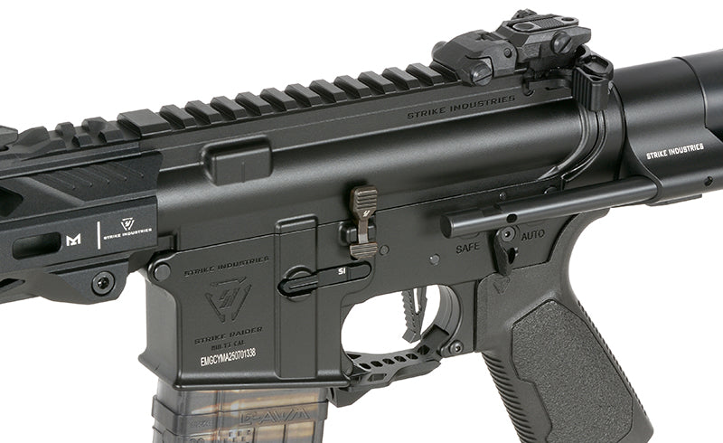 Strike Industries 7" Raider CQB CGS Lightning Series GBBR Replica - Black [EMG]