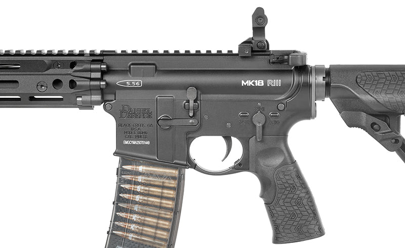 Daniel Defense DDM4 MK18 RIII 9.5 Lightning Series gas-powered replica - Black [EMG]