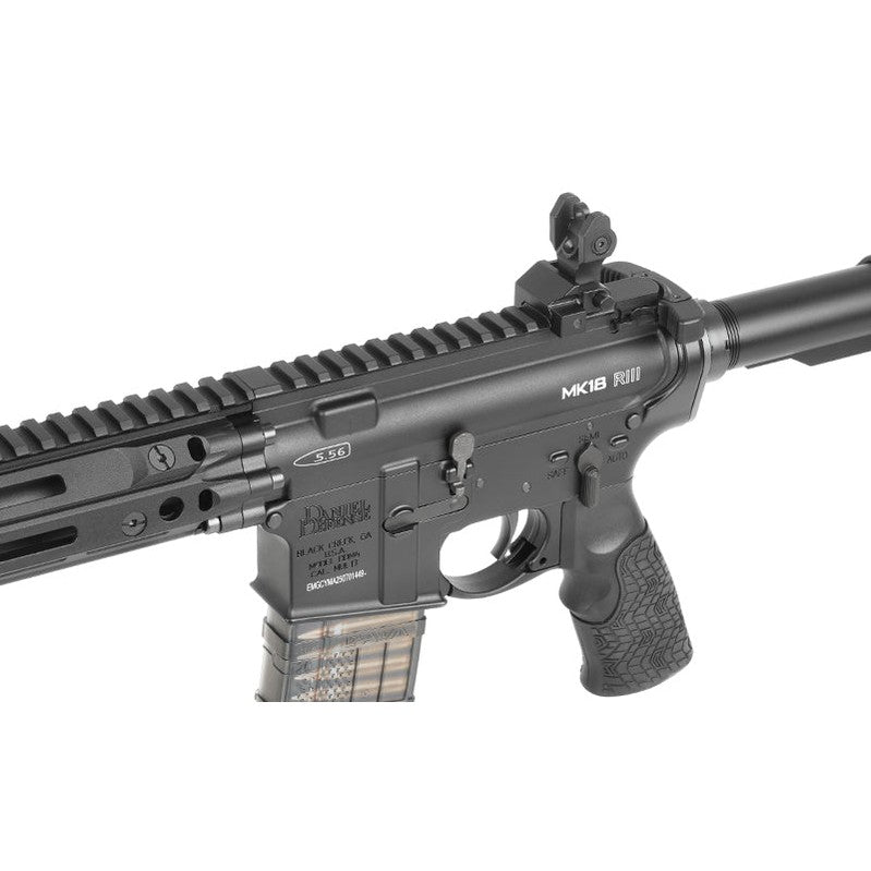 Daniel Defense DDM4 MK18 RIII 9.5 Lightning Series gas-powered replica - Black [EMG]