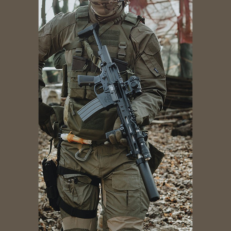 Noveske N4 Ghetto Blaster 10.5" MWS Gen3 Gas BlowBack rifle - Black [EMG]