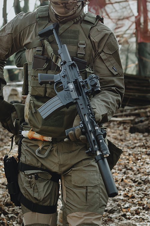 Noveske N4 Ghetto Blaster 10.5" MWS Gen3 Gas BlowBack rifle - Black [EMG]