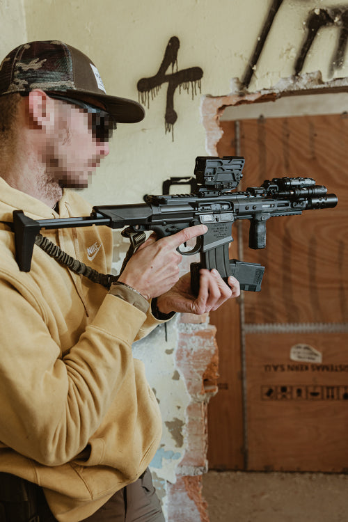 Noveske N4 Ghetto Blaster 10.5" MWS Gen3 Gas BlowBack rifle - Sniper Grey [EMG]