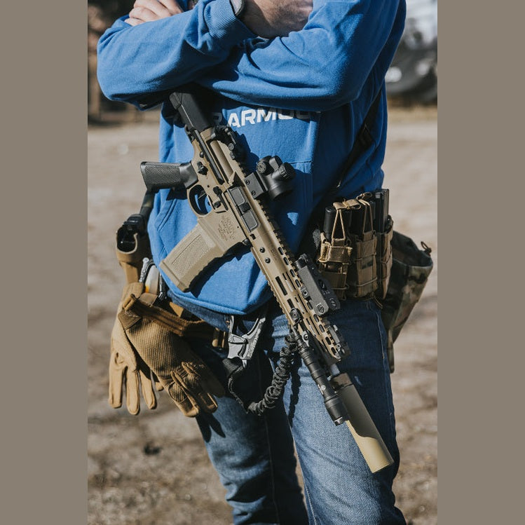 Noveske N4 Ghetto Blaster 10.5" MWS Gen3 Gas BlowBack rifle - FDE [EMG]
