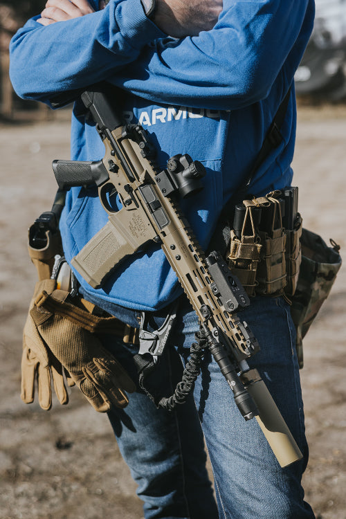 Noveske N4 Ghetto Blaster 10.5" MWS Gen3 Gas BlowBack rifle - FDE [EMG]
