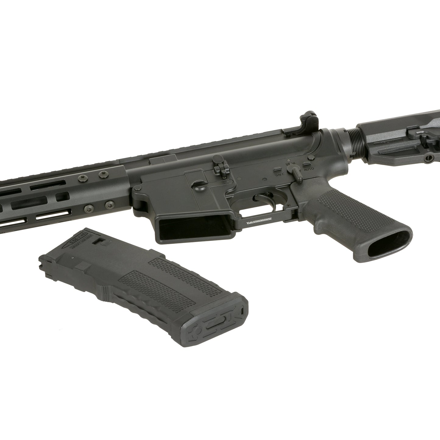 Replica of the AR-15 Carbine 13" G106 GBB MWS - Black [DE]